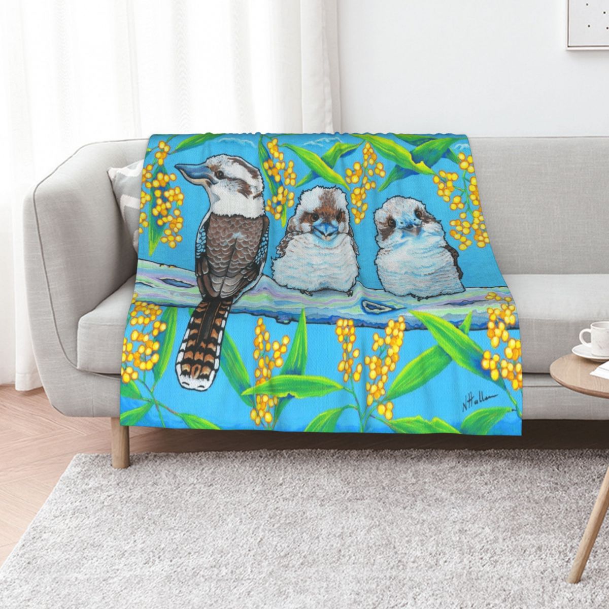 Anime Cosplay Idea - Kindred Kookaburras Kuscheldecke Decken und Überwürfe