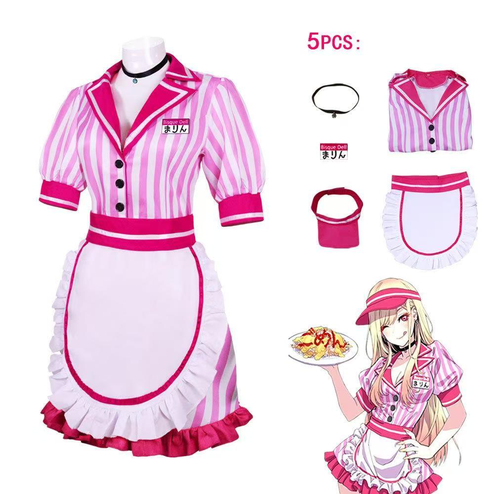 Kitagawa Anime Cosplay - My Dress-Up Darling Marin Kitagawa Cosplay-Kostüm,