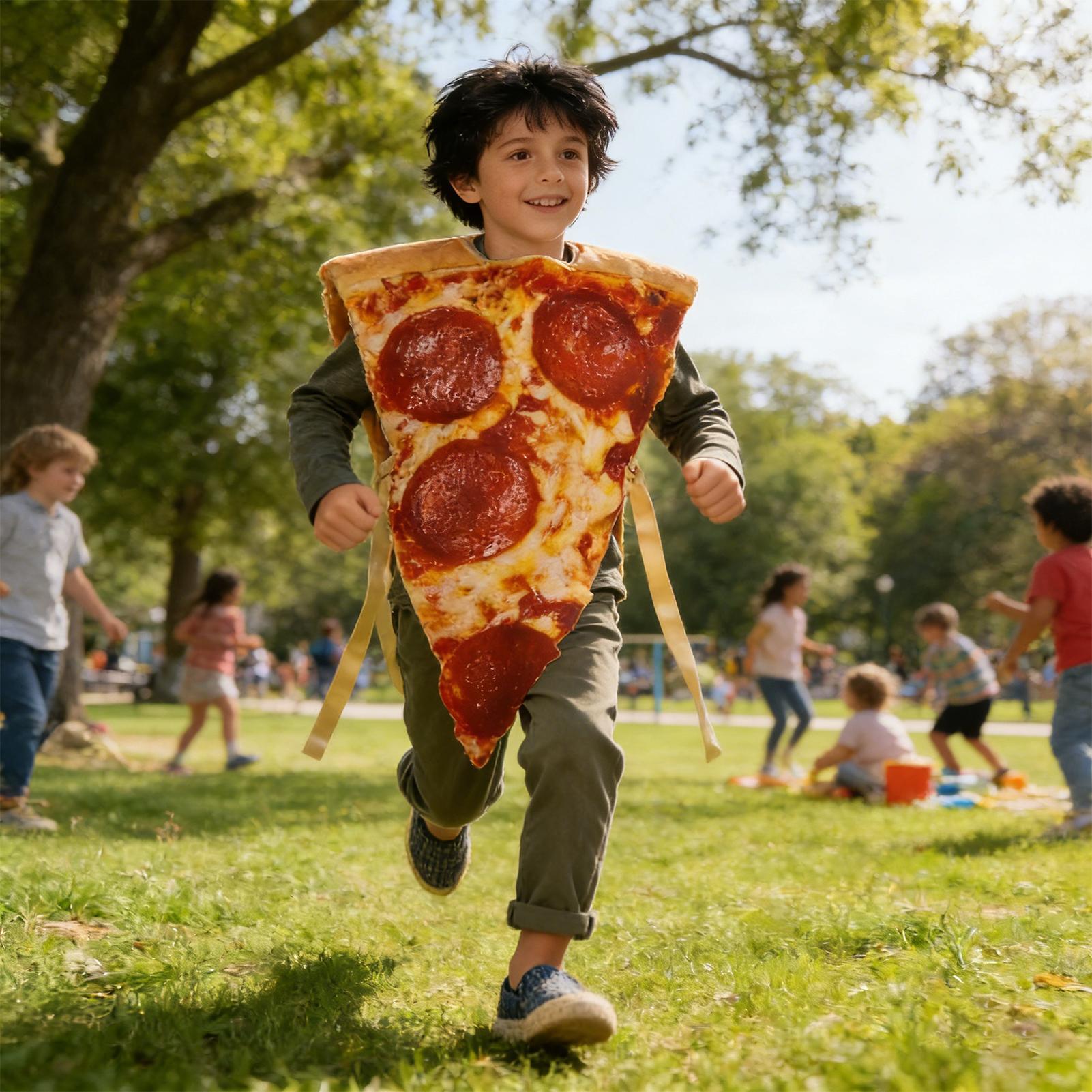 Pizza-Halloween-Kostüm Realist – Anime Cosplay Couple Bewertung und Preis