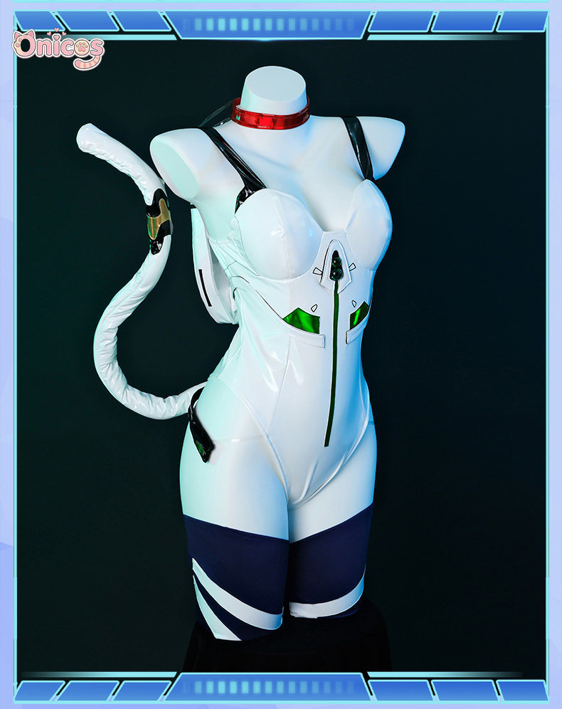 Ayanami Rei Katzenohren Anime  – Anime Cosplay Jumpsuit Bewertung und Preis