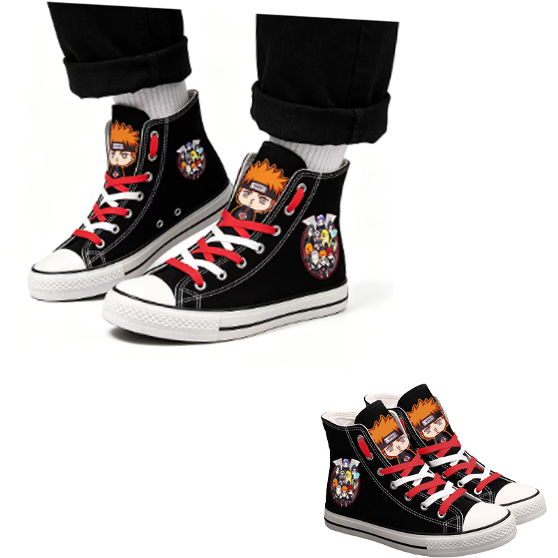 Naruto Uzumaki High-Top-Leinen – Anime Cosplay Idea Bewertung und Preis