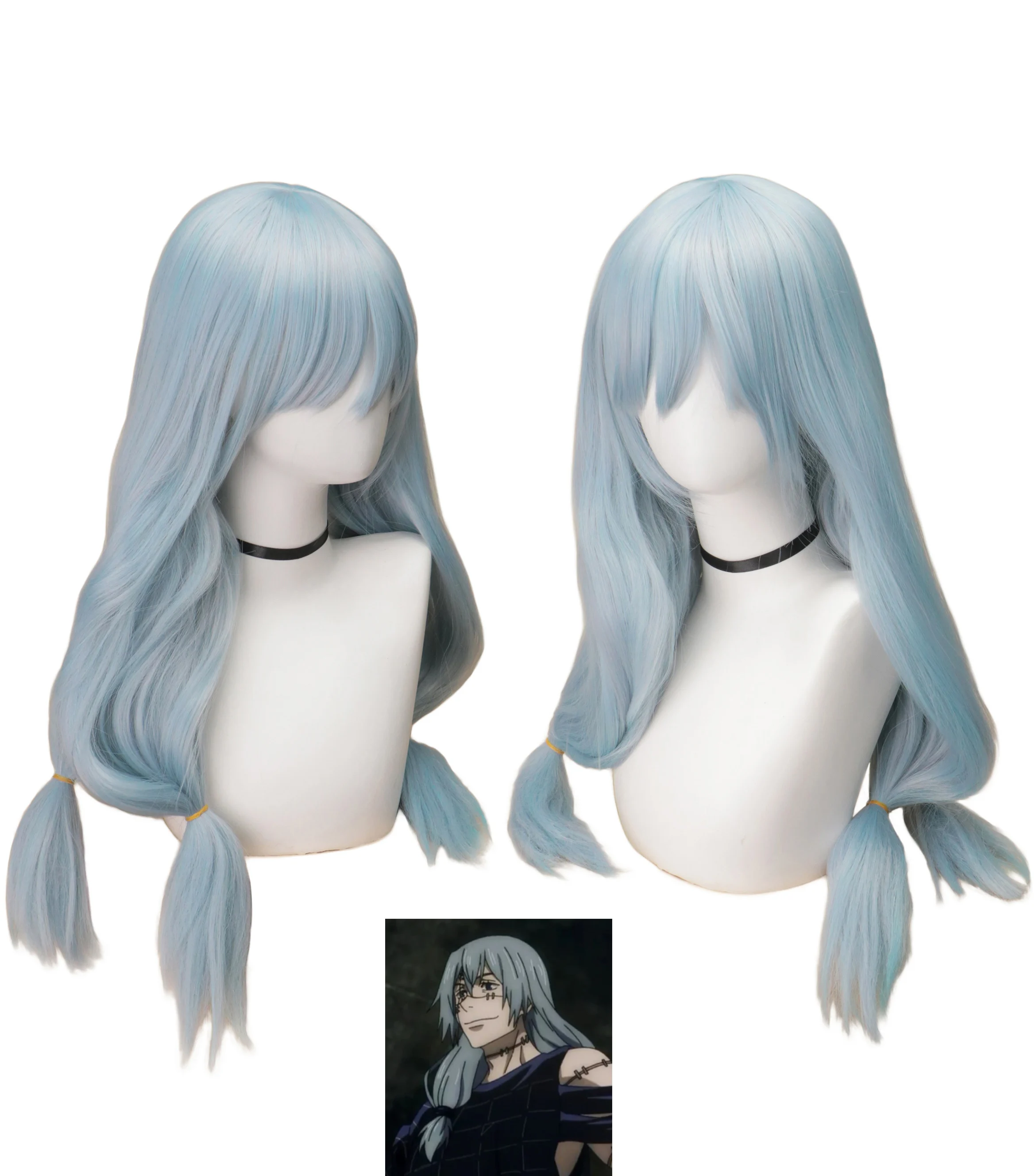 Anime Mahito Cosplay Jujutsu K – Anime Cosplay Blue Hair Bewertung und Preis