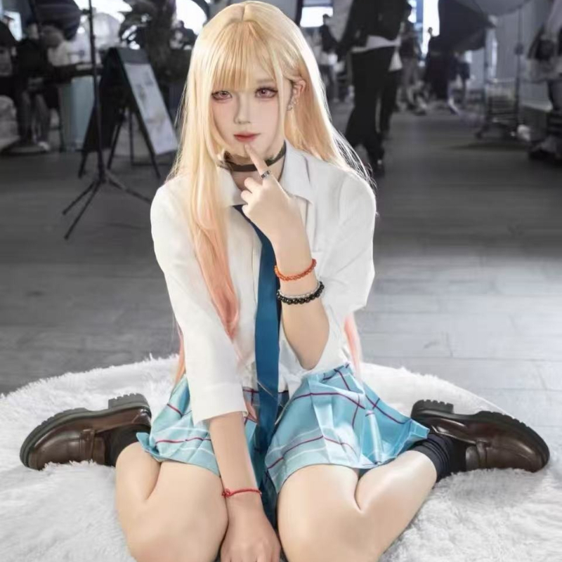 Anime JK Schuluniform Kleid Di – Kitagawa Anime Cosplay Bewertung und Preis