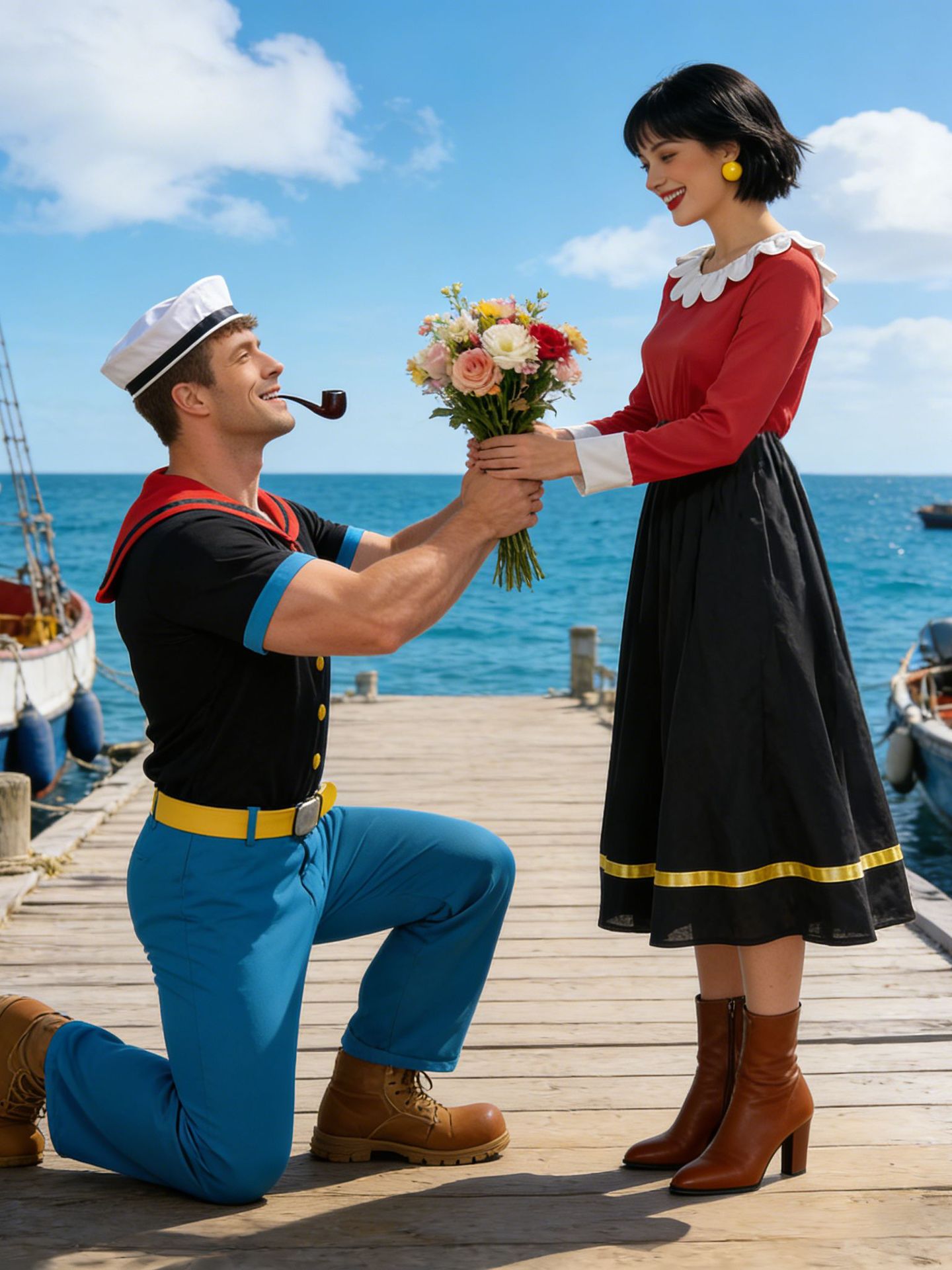 Halloween-Cosplay, klassische  – Anime Cosplay Couple Bewertung und Preis