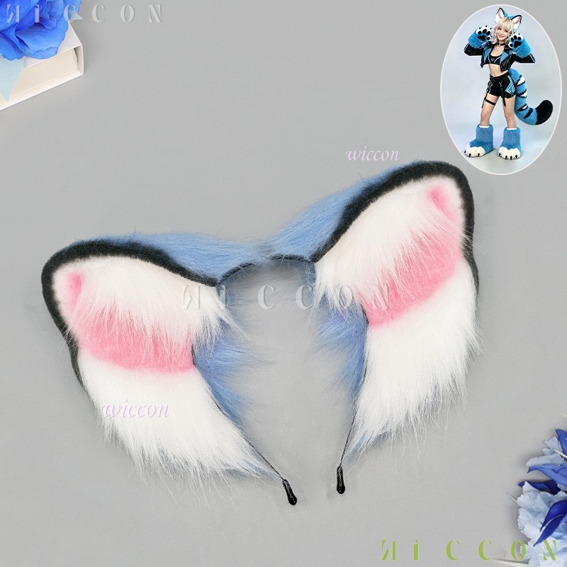 Derpyy Blaues Tiger-Fursuit-Se – Anime Cosplay Ladies Bewertung und Preis