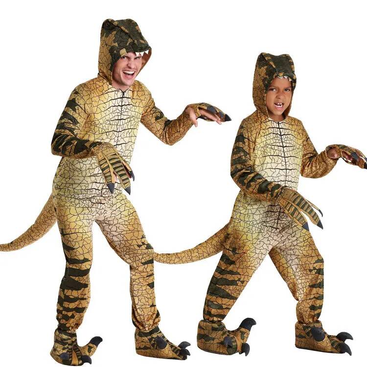Dinosaurier Tyrannosaurus Kind – Anime Cosplay Jumpsuit Bewertung und Preis