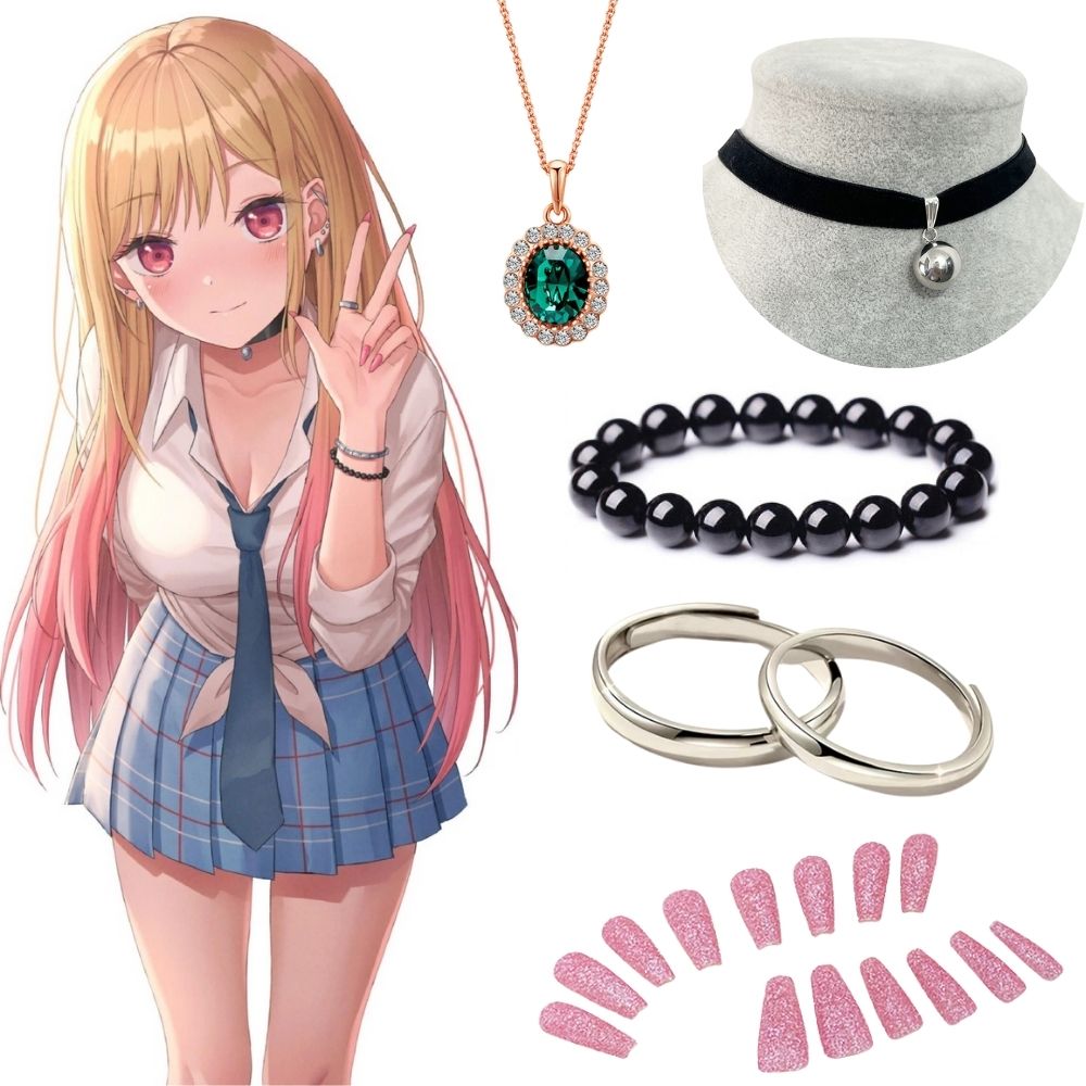 Kitagawa Marin Ohrringe Halske – Kitagawa Anime Cosplay Bewertung und Preis